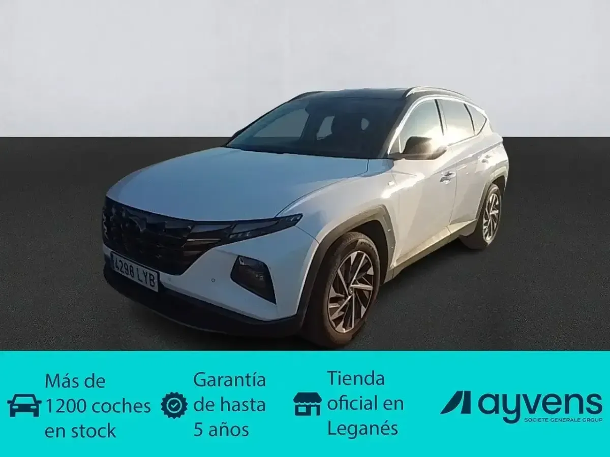 Usado Hyundai Tucson 136 CV (100 kW) 2022 Blanco SUV