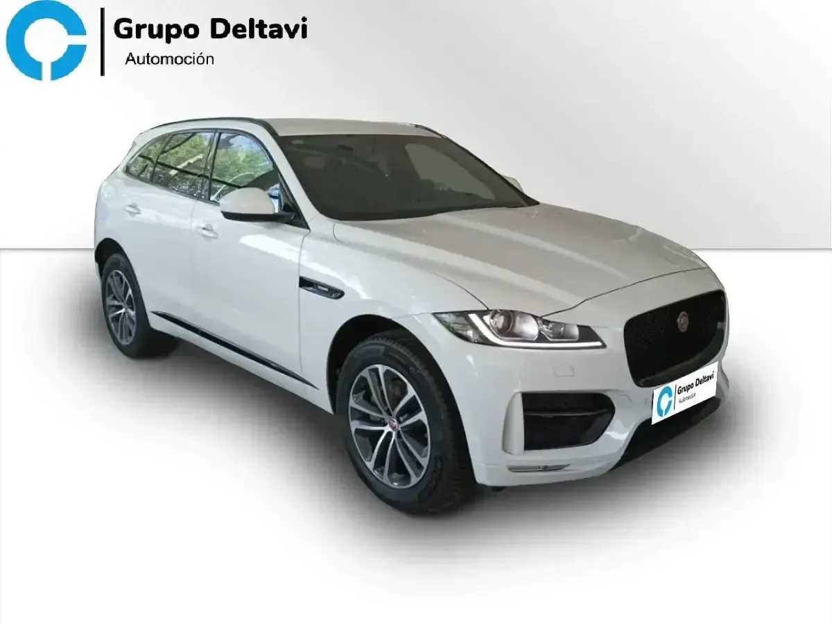 Usado Jaguar F-Pace R-Sport 180 CV (132 kW) 2017 Blanco SUV