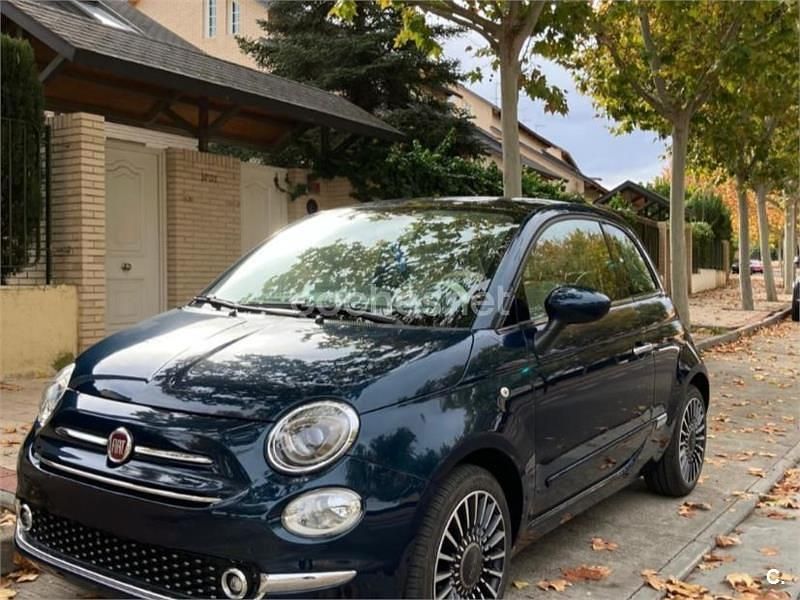 Azul Usado 2016 Fiat 500 Lounge Berlina | 12.200 € (Caro) - Imagen 1/4