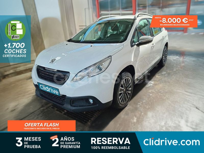 Blanco Usado 2014 Peugeot 2008 Active SUV | 6690 € (Buen precio) - Imagen 1/2