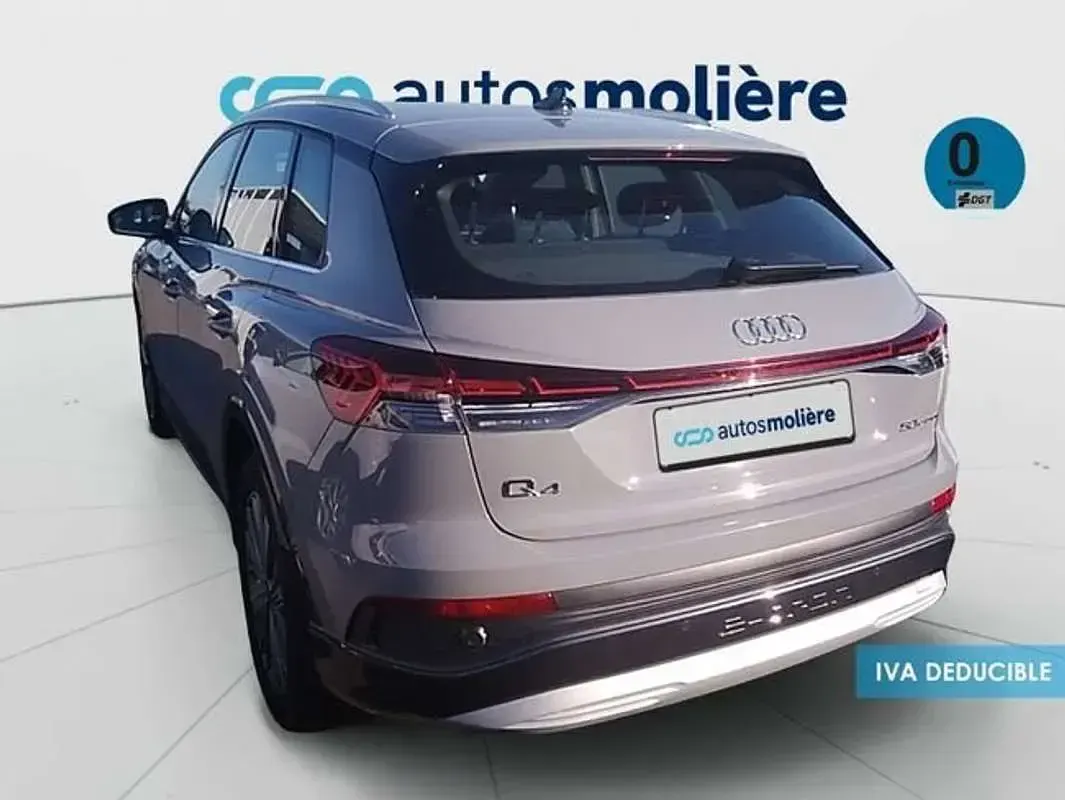Usado Audi Q4 e-tron Advanced Plus 210 kW (286 CV) 2024 Gris SUV