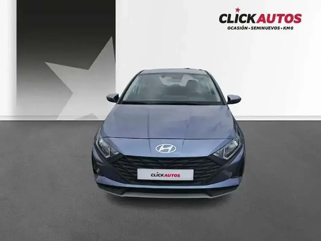 Usado Hyundai i20 79 CV (58 kW) 2025 Azul Utilitario