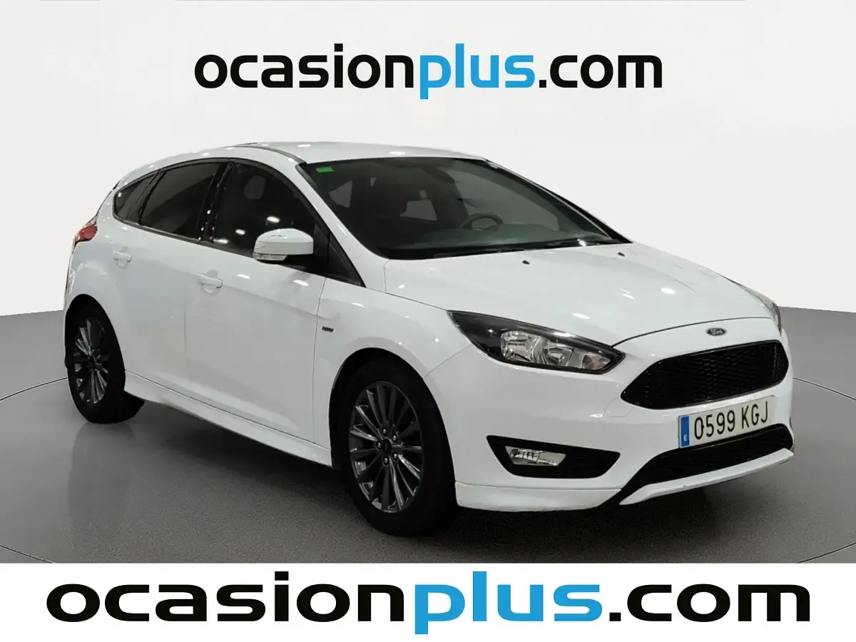Usado Ford Focus ST-Line 125 CV (91 kW) 2017 Blanco Utilitario