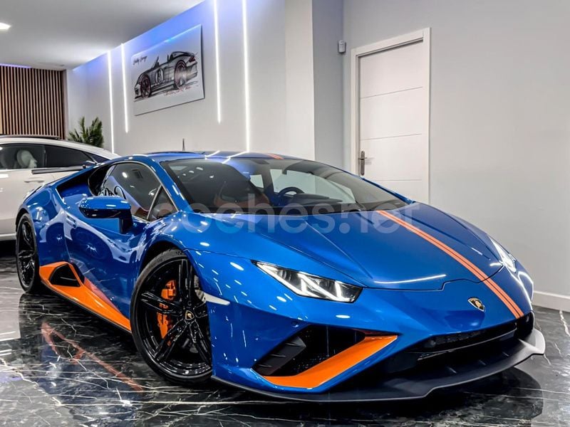 Usado Lamborghini Huracán 610 CV (448 kW) 2021 Azul Coupe