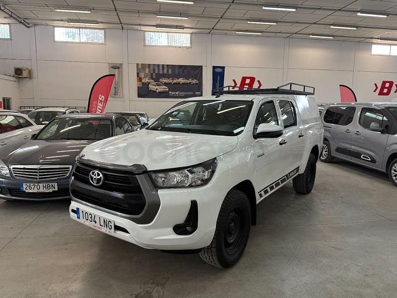 Blanco Usado 2021 Toyota HiLux Recogida | 29.800 € (Precio justo) - Imagen 1/4