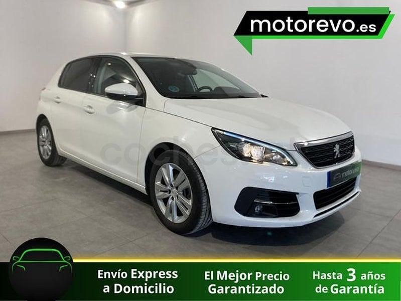 Usado Peugeot 308 Allure 100 CV (73 kW) 2020 Blanco Berlina