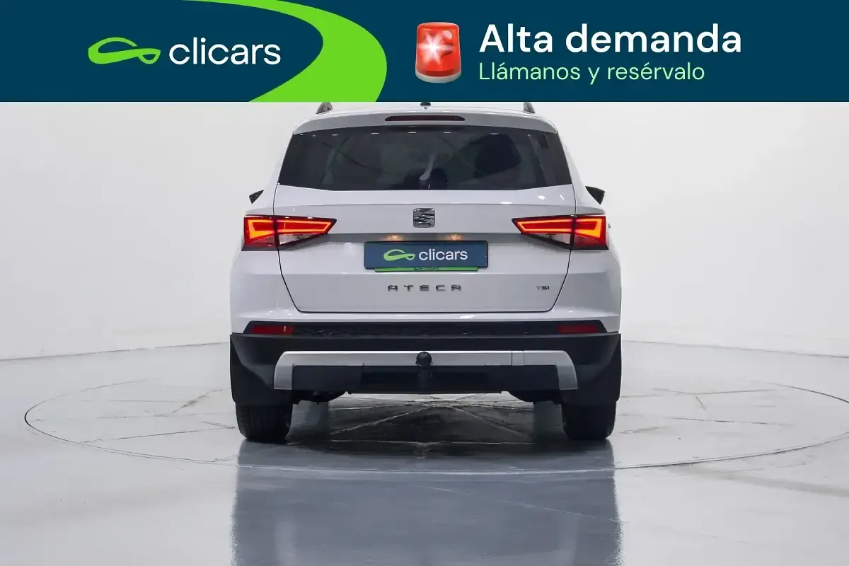 Usado Seat Ateca Style 150 CV (110 kW) 2017 Blanco SUV