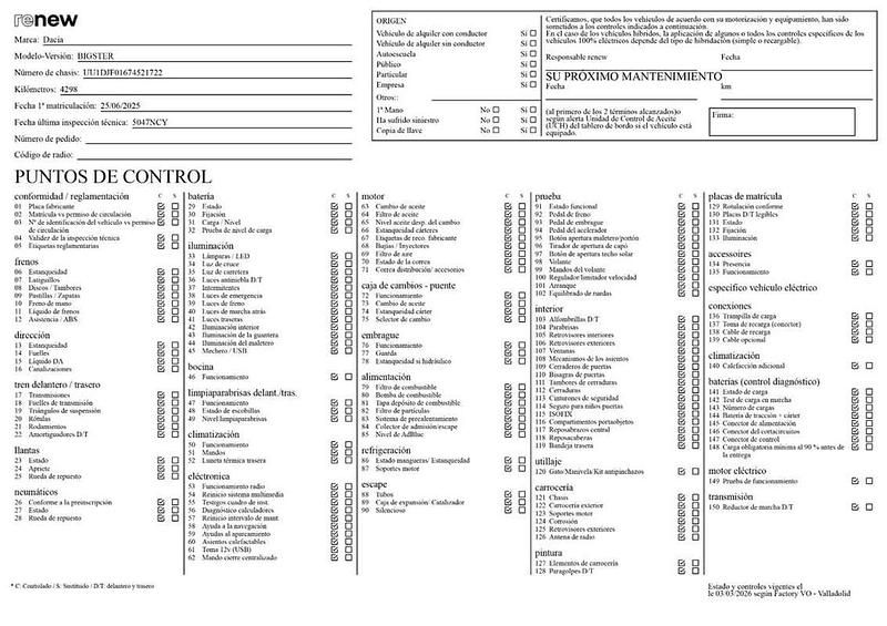 Usado Dacia Bigster Journey 156 CV (114 kW) 2025 Azul SUV