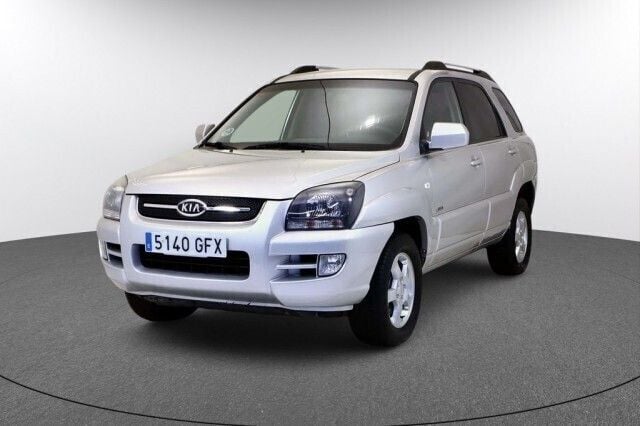 Gris / plata Usado 2008 Kia Sportage Active SUV | 9990 € (Caro) - Imagen 1/4