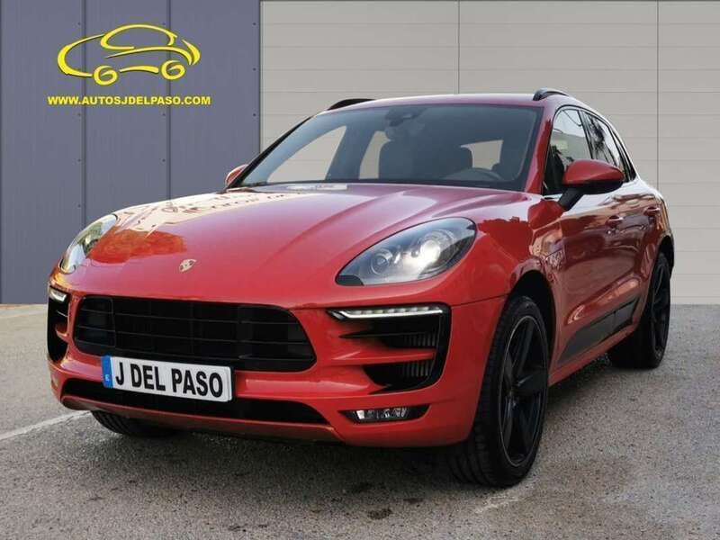 Rojo Usado 2018 Porsche Macan Turbo SUV | 50.900 € (Super precio) - Imagen 1/4