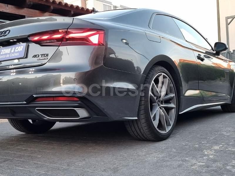 Gris / plata Usado 2021 Audi A5 Coupe | 32.900 € (Precio justo) - Imagen 1/4