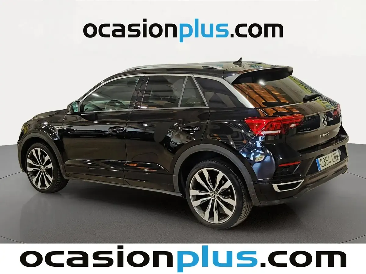 Usado VW T-Roc Sportline 150 CV (110 kW) 2021 Negro SUV