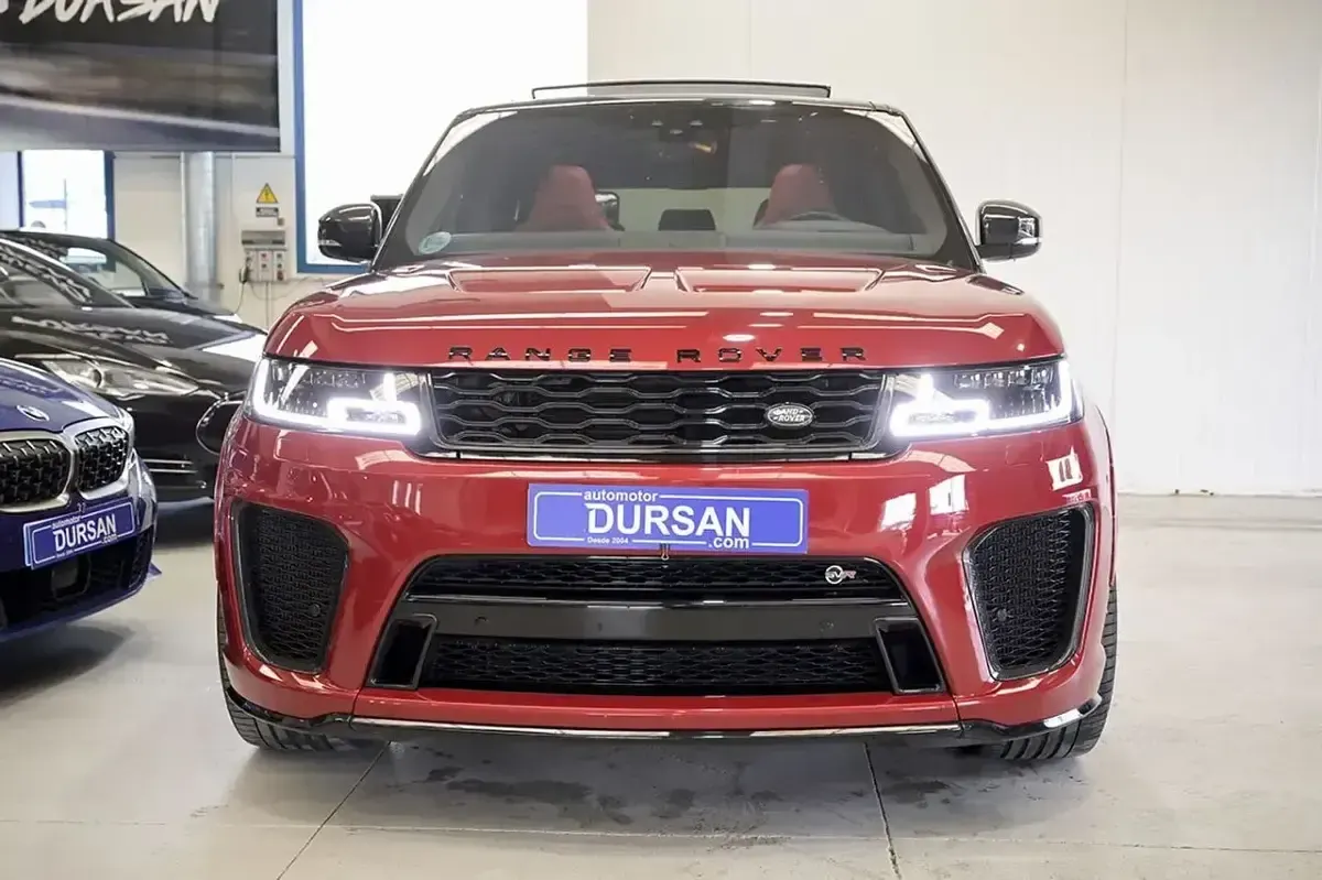 Usado Land Rover Range Rover Sport SVR 575 CV (422 kW) 2021 Rojo SUV