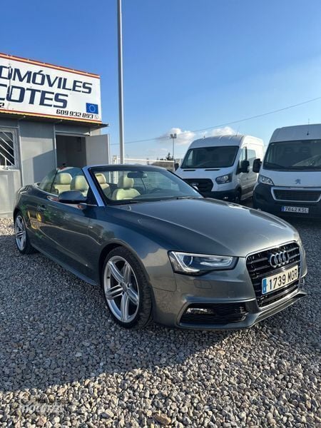 Usado Audi A5 Cabriolet 245 CV (180 kW) 2012 Gris Descapotable