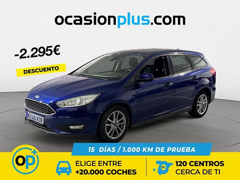 Usado Ford Focus Business Edition 120 CV (88 kW) 2017 Azul Monovolumen