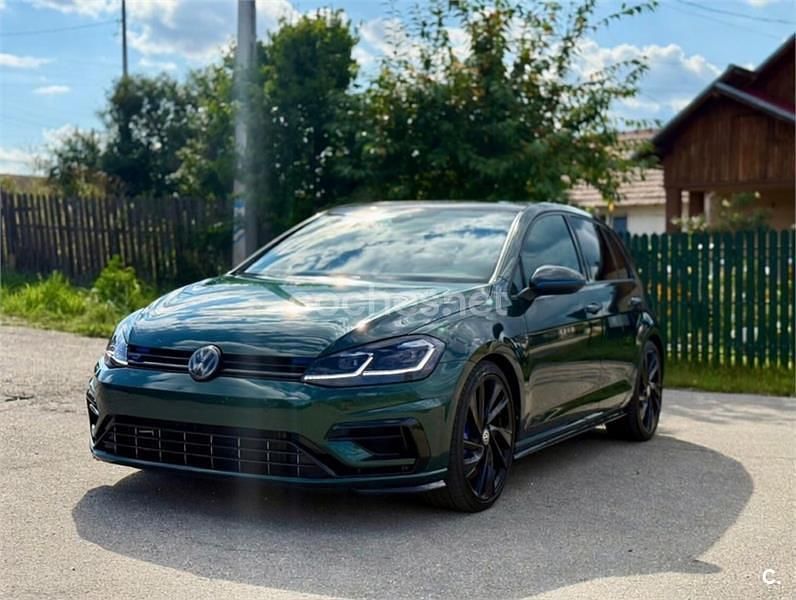 Usado VW Golf VII R 300 CV (220 kW) 2019 Verde Berlina