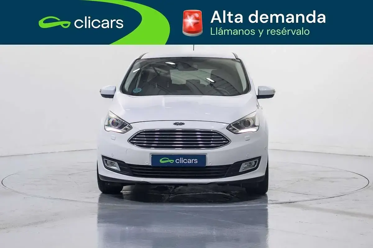 Usado Ford C-MAX Titanium 120 CV (88 kW) 2017 Blanco Monovolumen