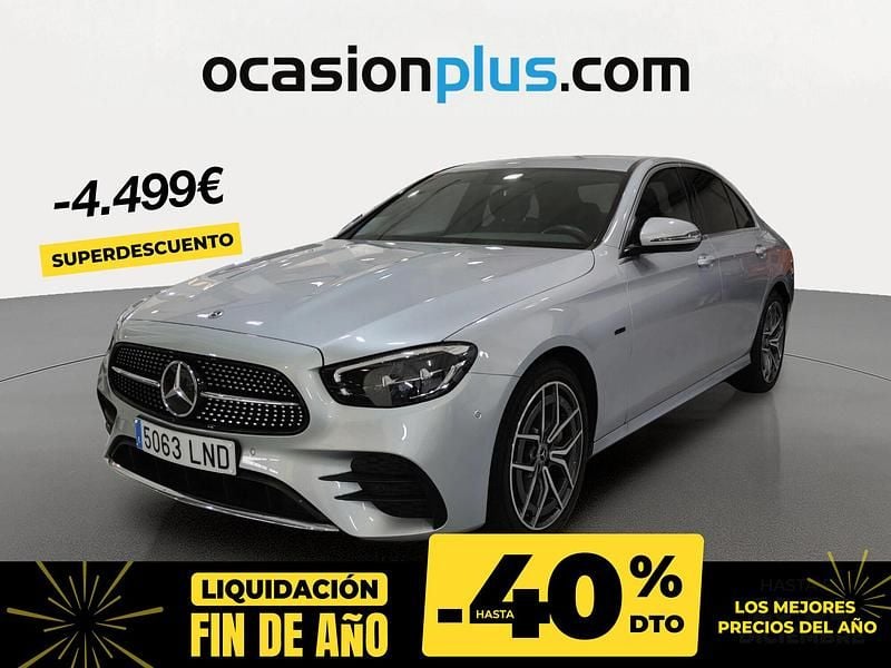 Gris / plata Usado 2021 Mercedes E300 Berlina | 41.900 € (Precio justo) - Imagen 1/4