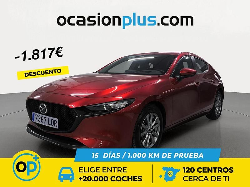 Usado Mazda 3 122 CV (89 kW) 2019 Rojo Berlina