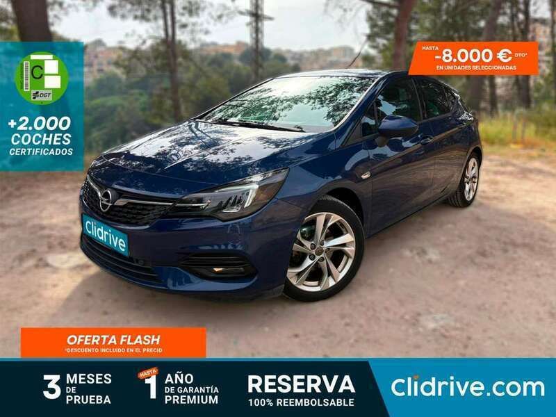 Azul Usado 2020 Opel Astra GS Line Utilitario | 12.590 € (Precio justo) - Imagen 1/3