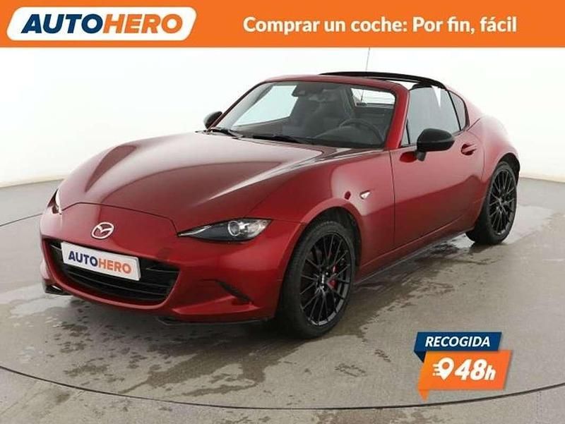 Rojo Usado 2023 Mazda MX5 Homura-Line Descapotable | 29.142 € (Precio justo) - Imagen 1/3