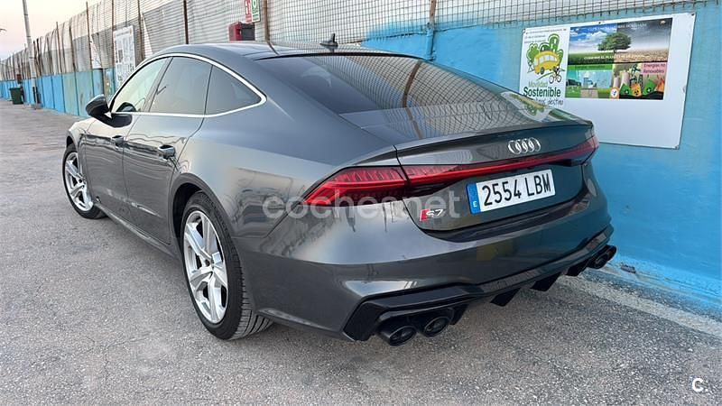 Usado Audi A7 286 CV (210 kW) 2019 Gris / plata Berlina