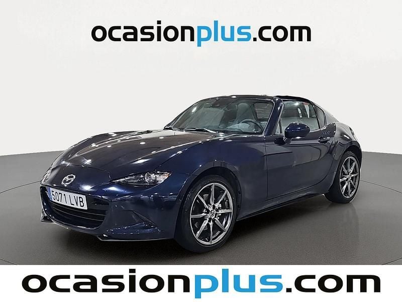 Usado Mazda MX5 184 CV (135 kW) 2021 Azul Descapotable