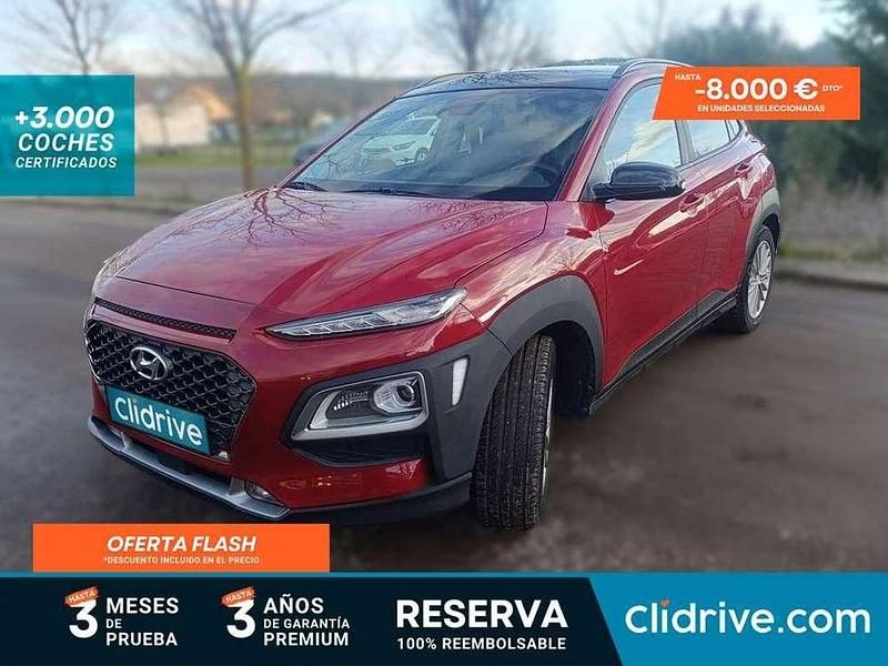 Rojo Usado 2019 Hyundai Kona SUV | 13.490 € (Precio justo) - Imagen 1/4