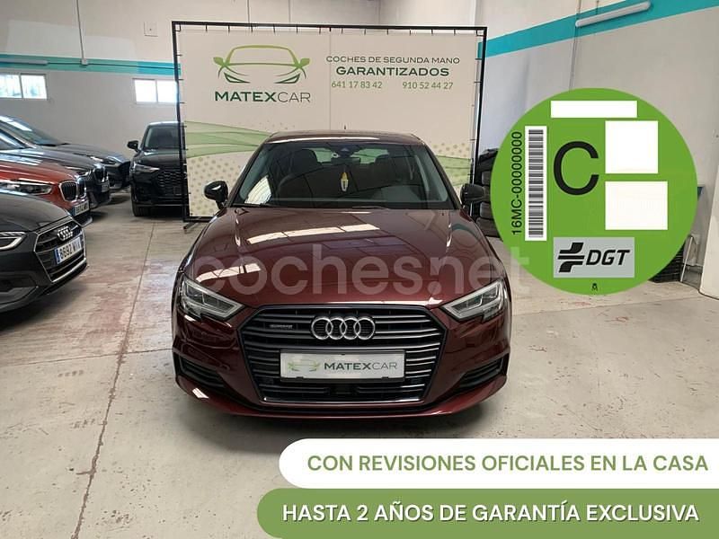 Granate Usado 2018 Audi A3 Sportback Design Utilitario | 19.790 € (Buen precio) - Imagen 1/4
