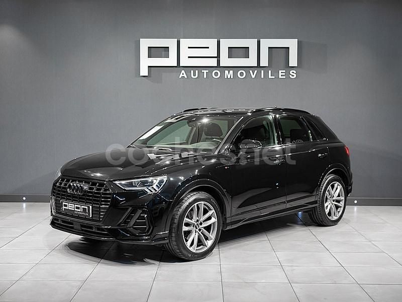 Usado Audi Q3 S-Line 150 CV (110 kW) 2019 Negro SUV