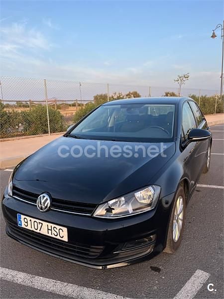 Negro Usado 2013 VW Golf VII Berlina | 9500 € (Precio justo) - Imagen 1/4