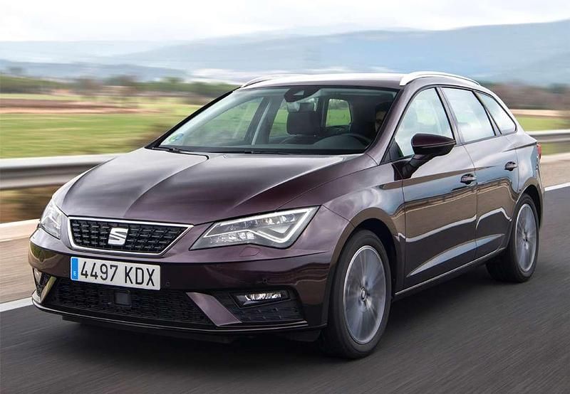 Begagnad Seat Leon ST Style 110 HK (80 kW) 2016 Blå Kombi