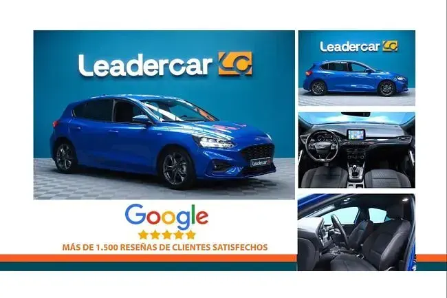 Usado Ford Focus ST-Line 155 CV (114 kW) 2022 Azul Berlina
