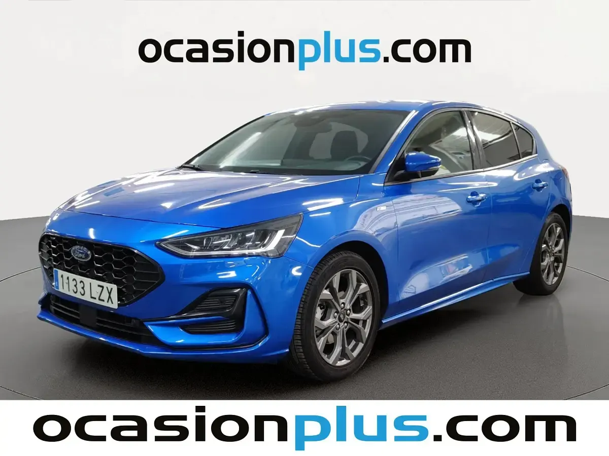 Usado Ford Focus ST-Line 155 CV (114 kW) 2022 Azul Utilitario