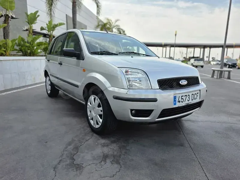 Usado Ford Fusion Trend 80 CV (58 kW) 2004 Gris / plata Utilitario