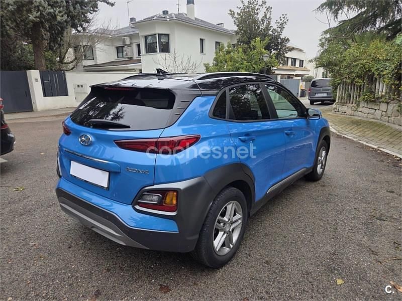 Usado Hyundai Kona 120 CV (88 kW) 2020 Azul SUV