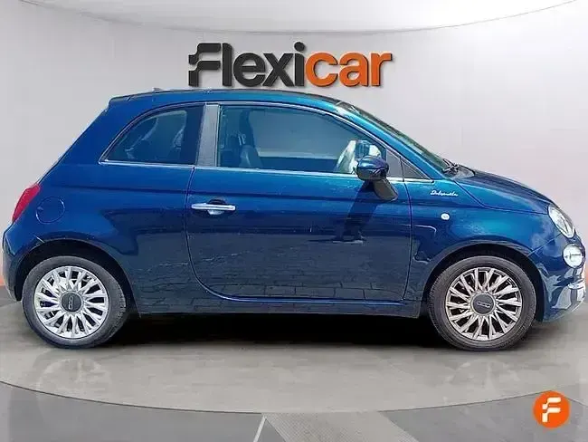 Usado Fiat 500 Lounge 85 CV (62 kW) 2019 Azul Utilitario