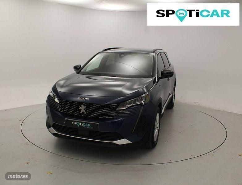 Azul Usado 2021 Peugeot 5008 Style SUV | 19.025 € (Precio justo) - Imagen 1/4