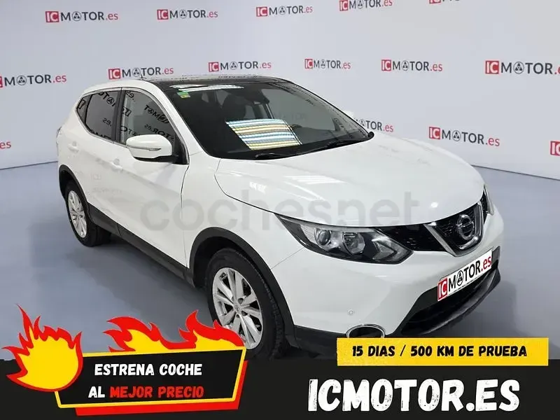 Usado Nissan Qashqai Tekna 115 CV (84 kW) 2014 Blanco SUV