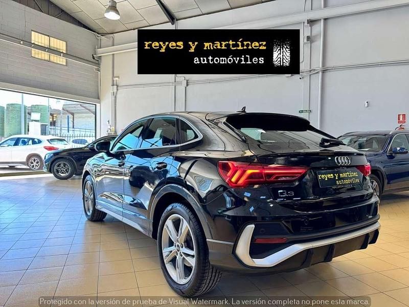 Usado Audi Q3 Sportback S-Line 150 CV (110 kW) 2021 Negro SUV