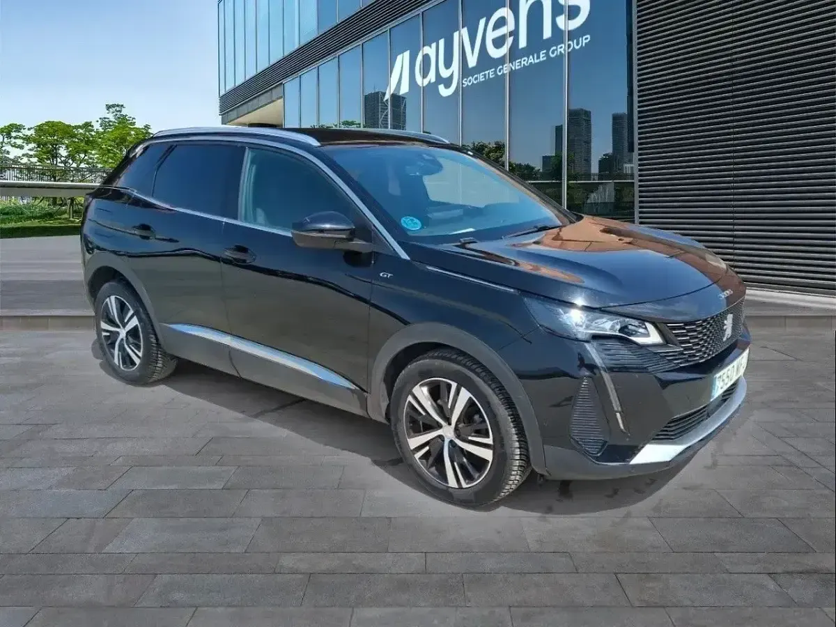 Usado Peugeot 3008 GT 131 CV (96 kW) 2023 Negro SUV