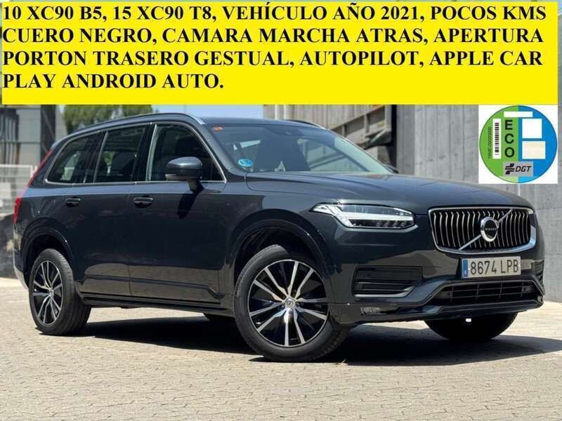 Gris Usado 2021 Volvo XC90 Momentum SUV | 43.995 € (Buen precio) - Imagen 1/4