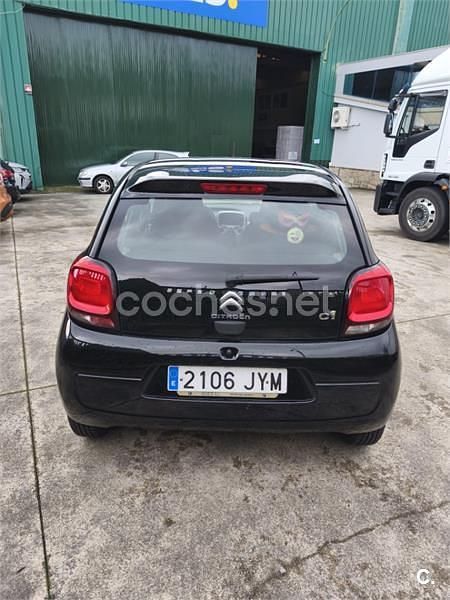 Usado Citroën C1 Feel 82 CV (60 kW) 2017 Negro Utilitario