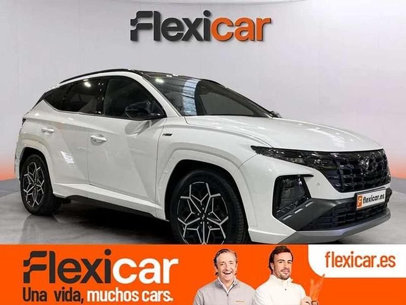 Blanco Usado 2022 Hyundai Tucson N Line SUV | 23.890 € (Precio justo) - Imagen 1/4