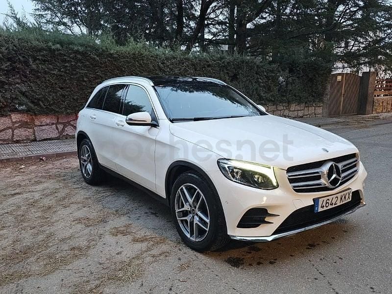 Usado Mercedes GLC220 170 CV (125 kW) 2018 Blanco SUV