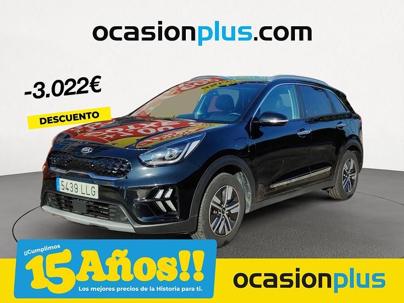 Negro Usado 2020 Kia Niro SUV | 22.250 € (Caro) - Imagen 1/4