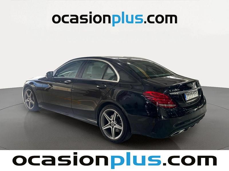 Usado Mercedes C220 AMG 170 CV (125 kW) 2017 Negro Berlina