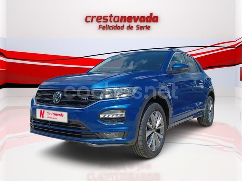 Azul Usado 2021 VW T-Roc Advance SUV | 20.400 € (Buen precio) - Imagen 1/4