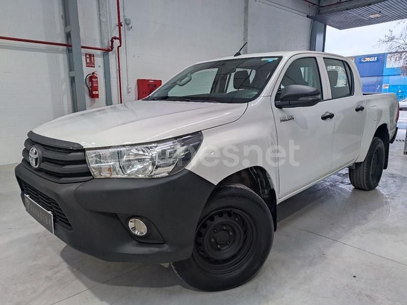 Usado Toyota HiLux 150 CV (110 kW) 2018 Blanco Recogida