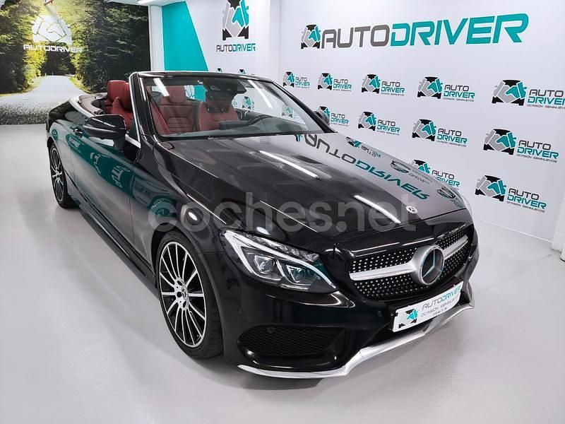 Negro Usado 2018 Mercedes C220 Descapotable | 31.900 € (Precio justo) - Imagen 1/4
